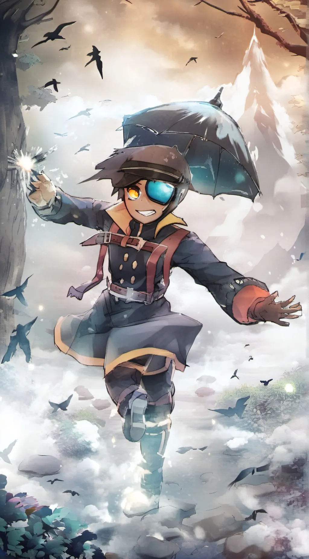 ai character: Jack-o-moon background