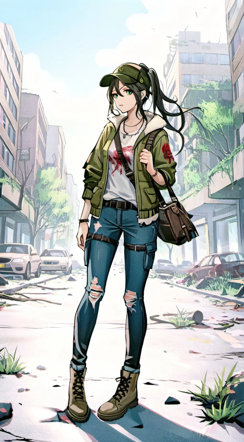 ai character: Madilyn  background