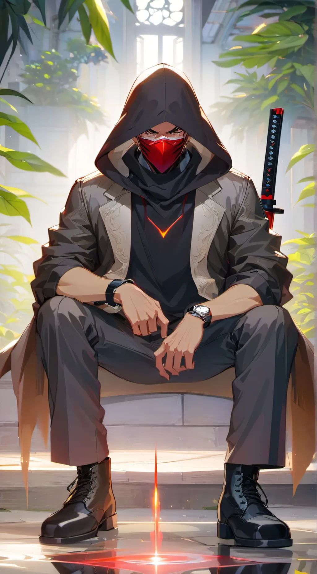 ai character: Striker background