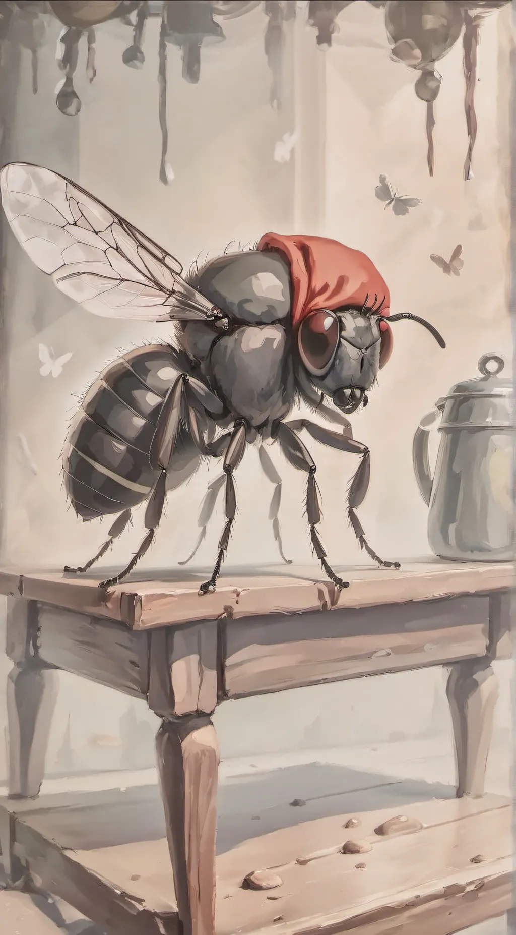 ai character: Super Fly background