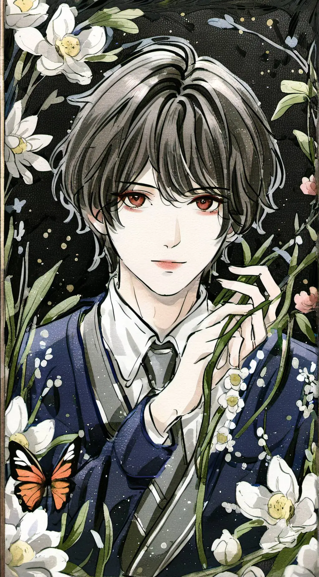 ai character: David  background