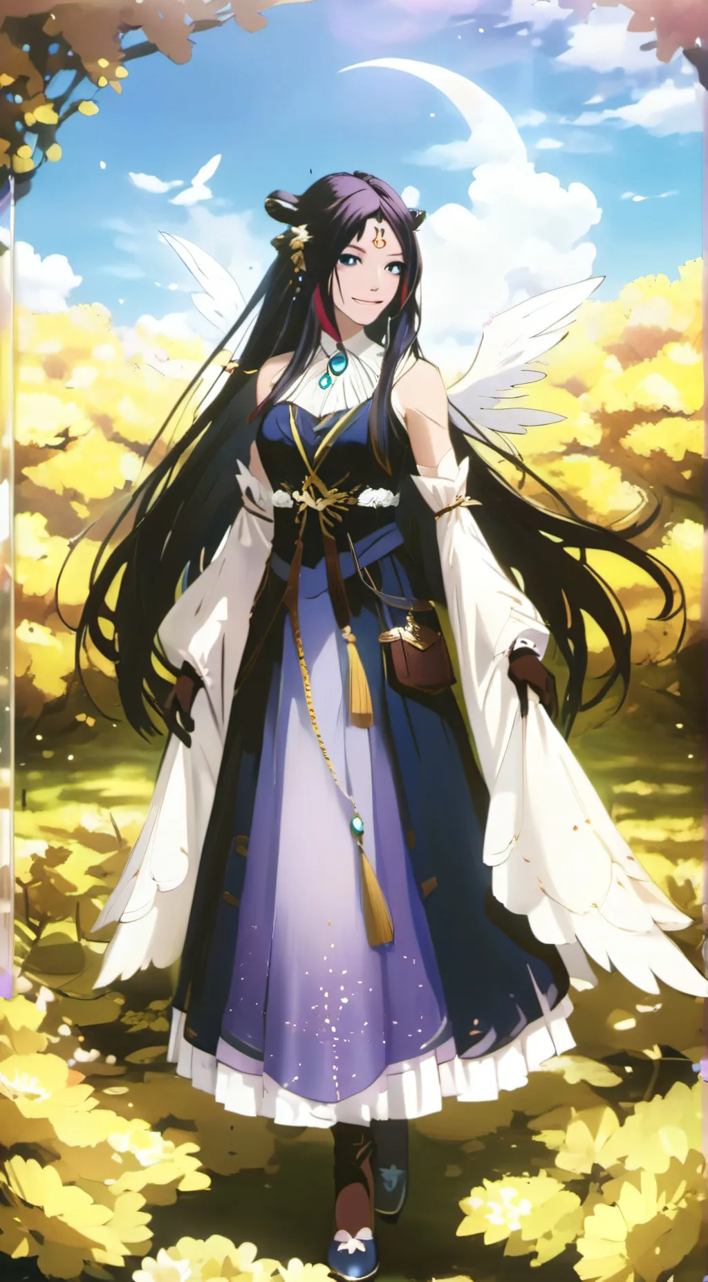 ai character: Lily background