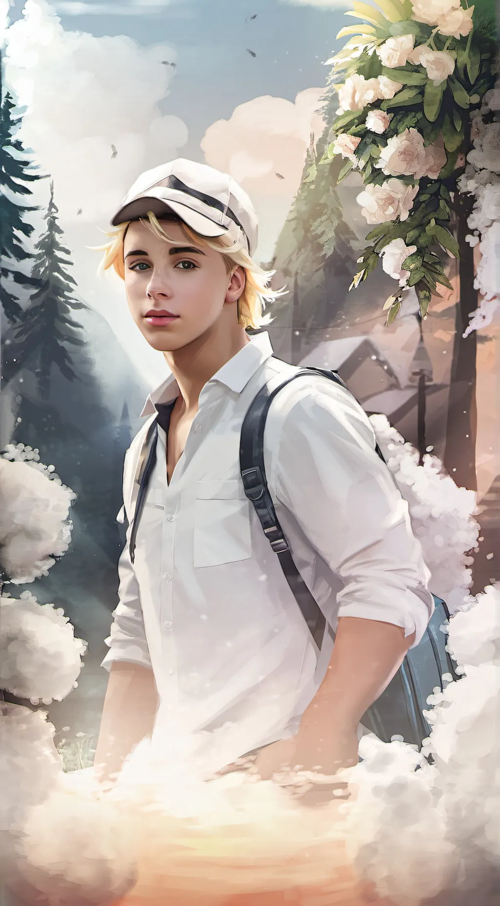 ai character: weston background