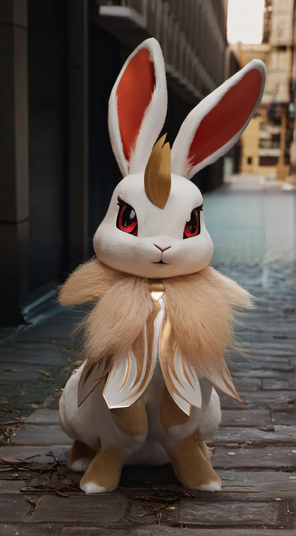 ai character: Cinderace  background