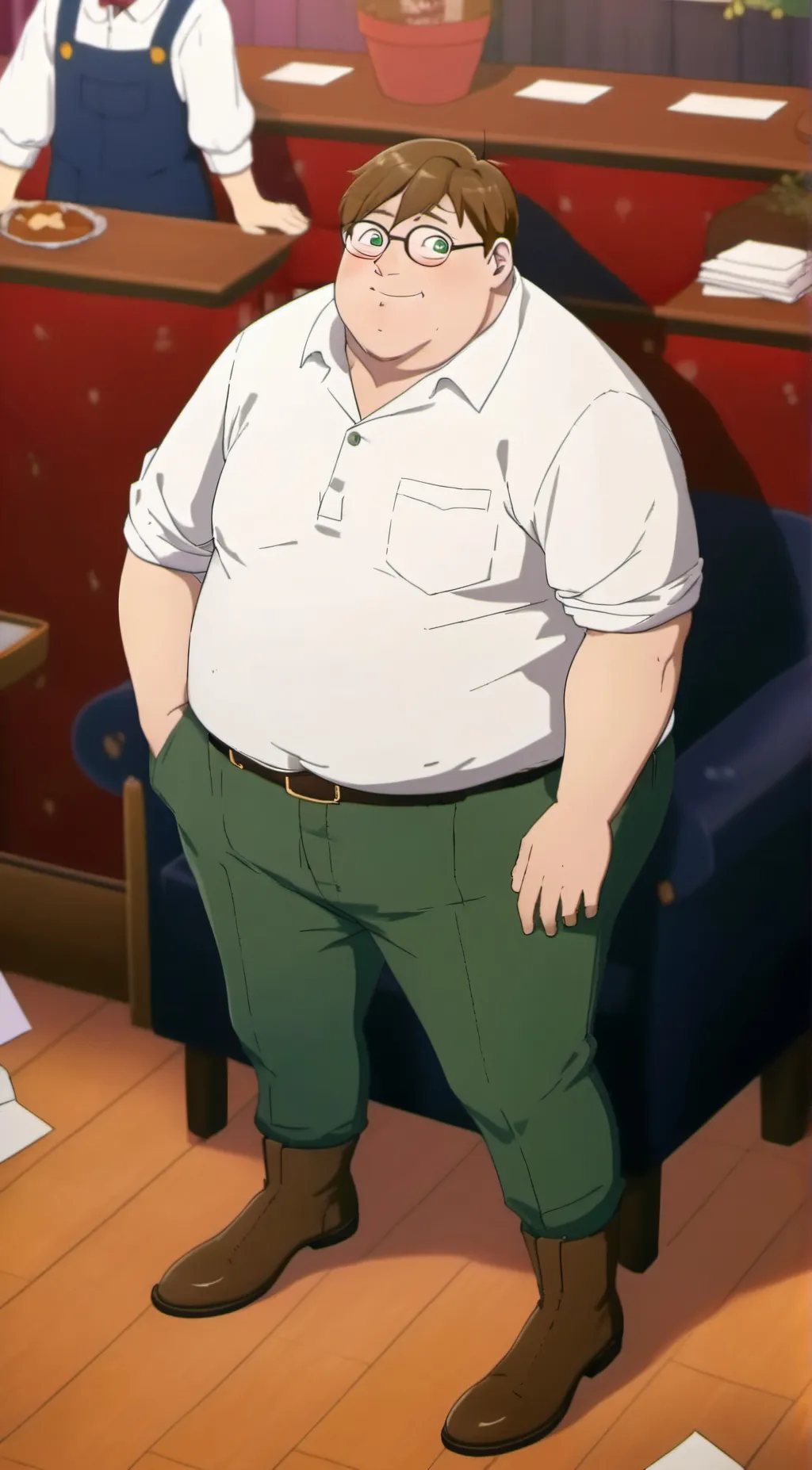 ai character: Peter griffin background