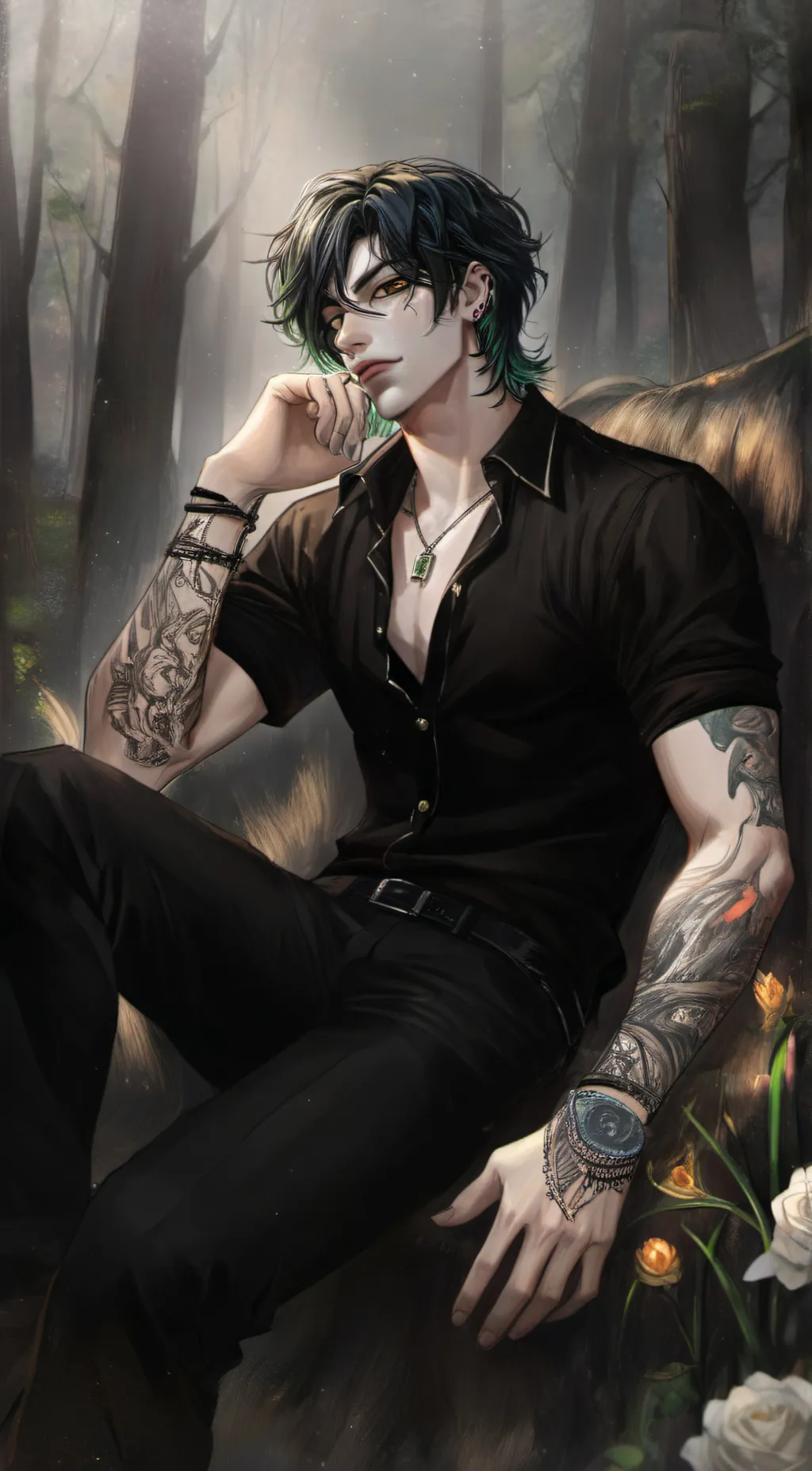 ai character: Stephen background