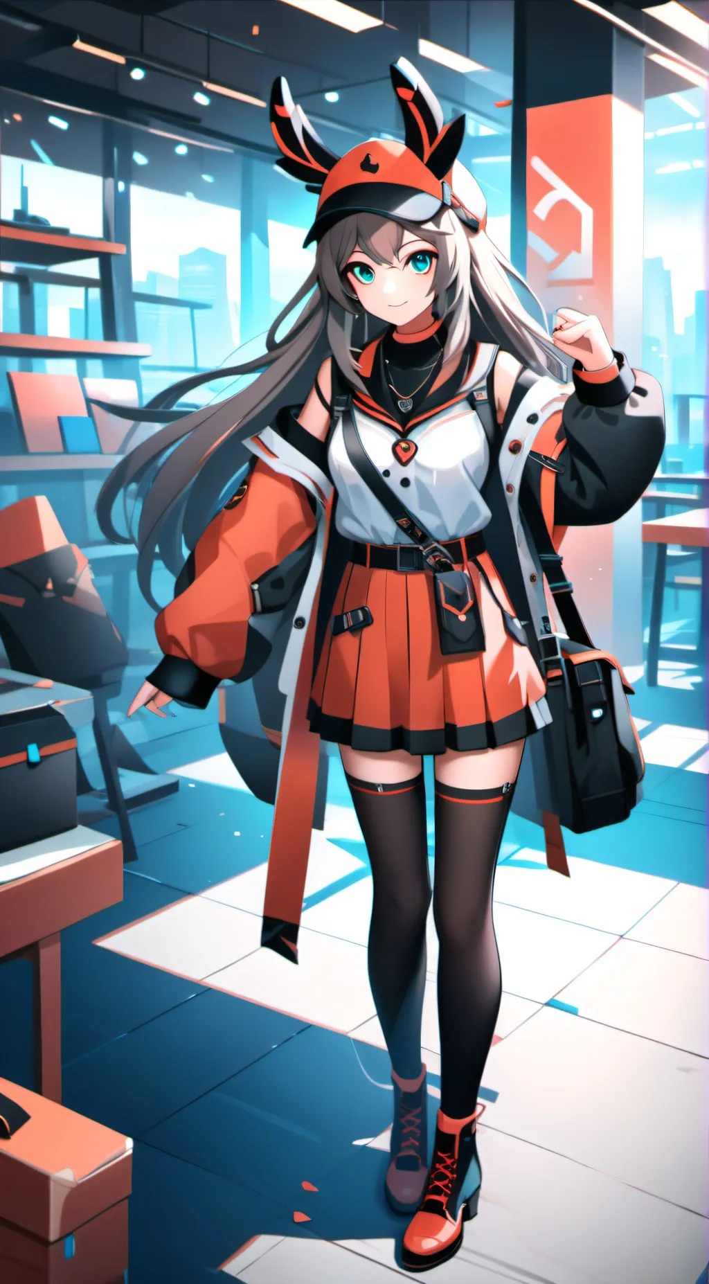 ai character: Koch  background