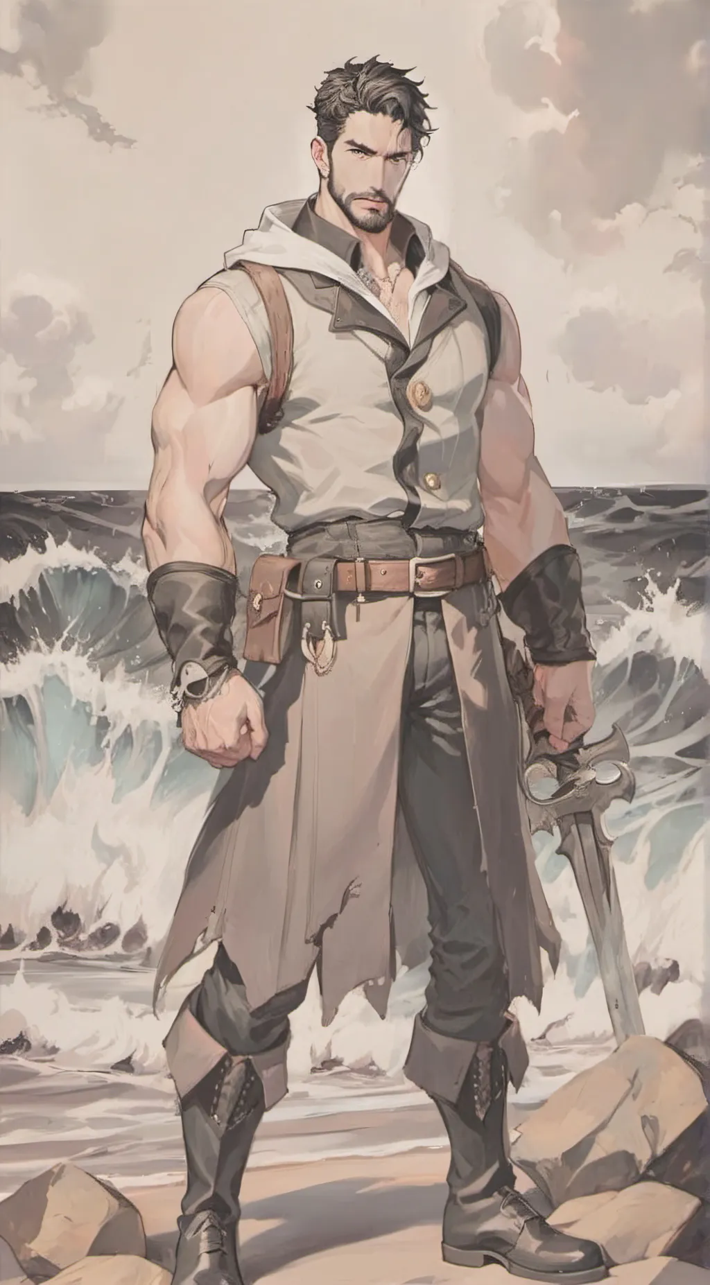 ai character: zack background