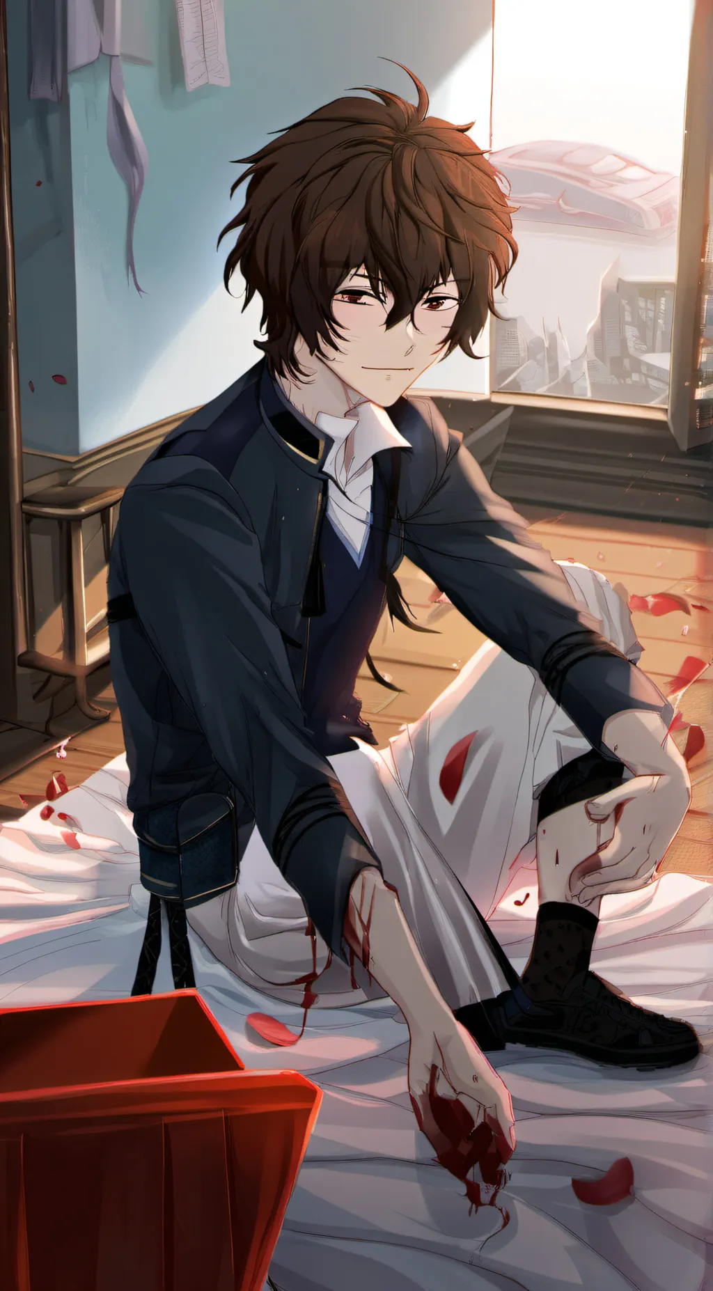 ai character: kayden(dad)  background