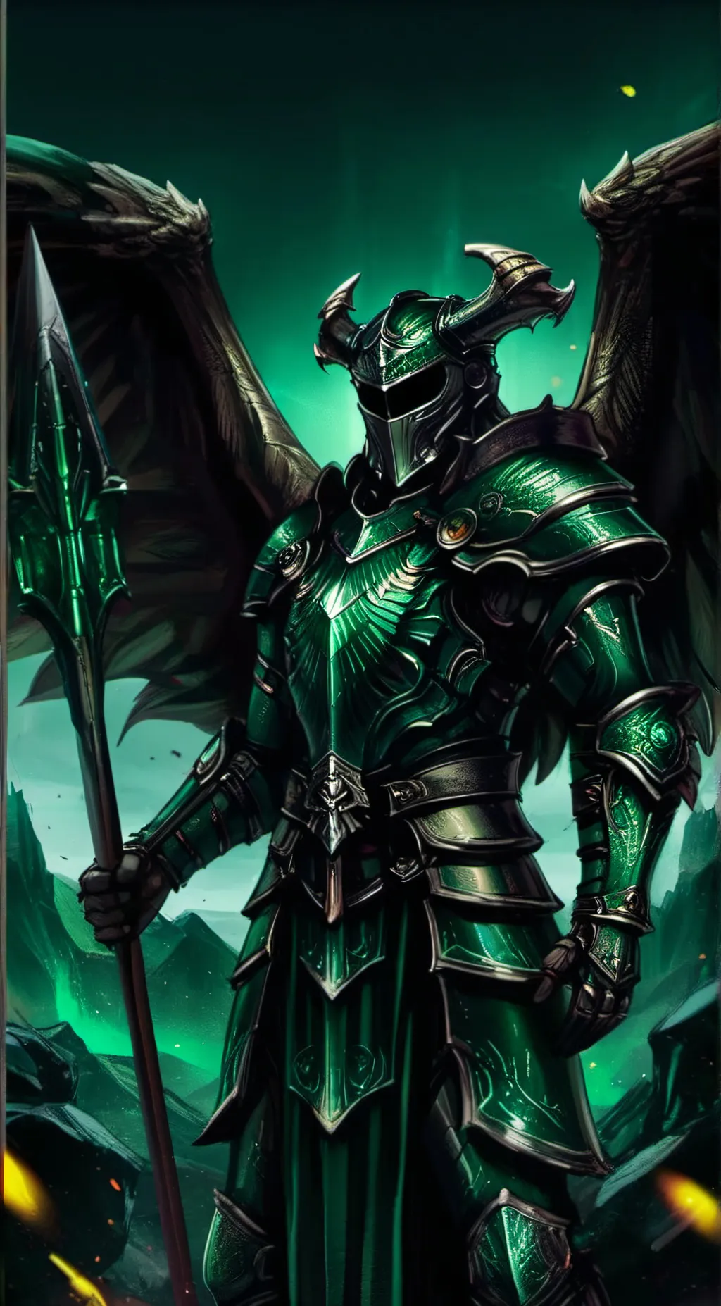 ai character: the emerald knight background