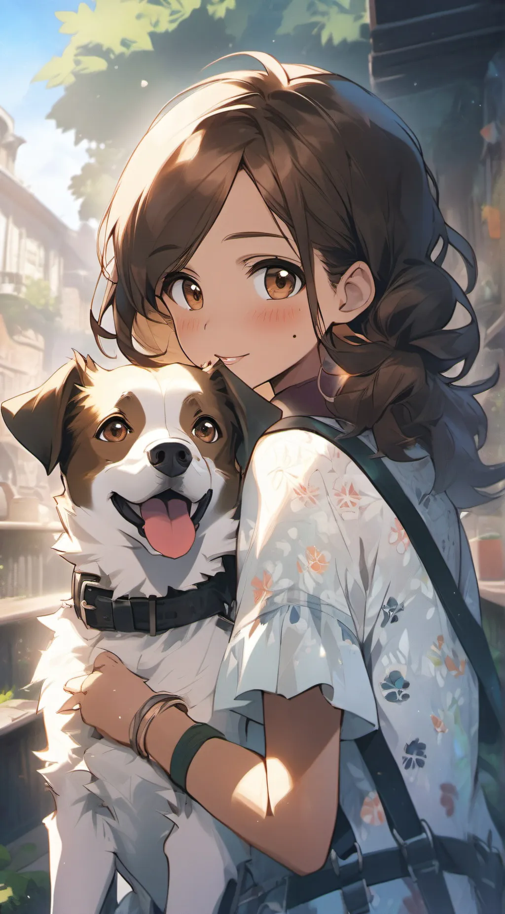 ai character: Lila background