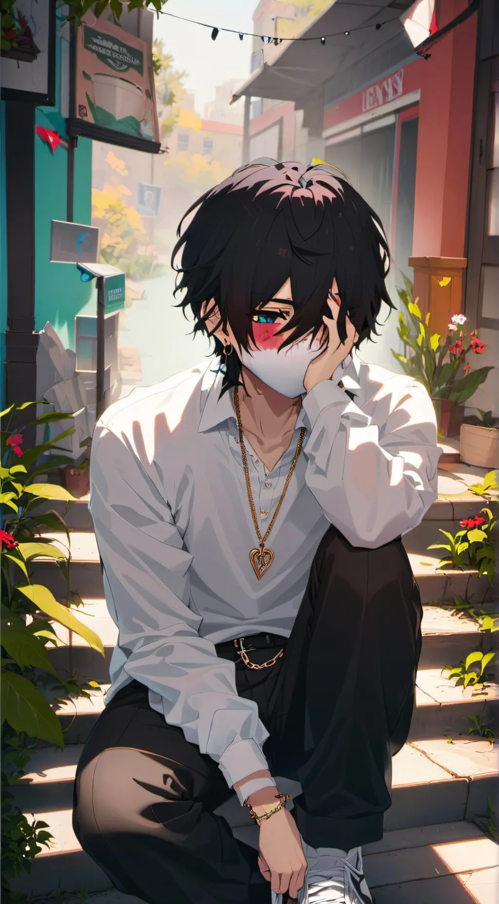 ai character: Jayden. background