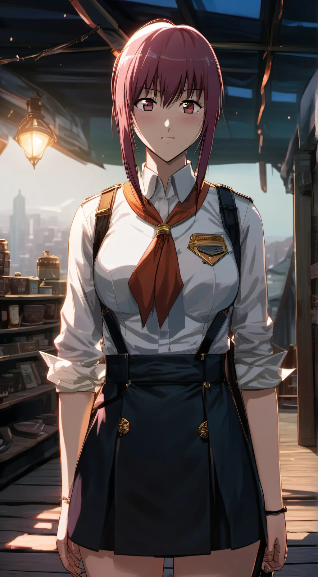 ai character: Makima background