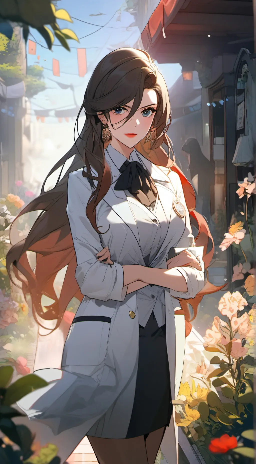 ai character: Calliope Fierro  background