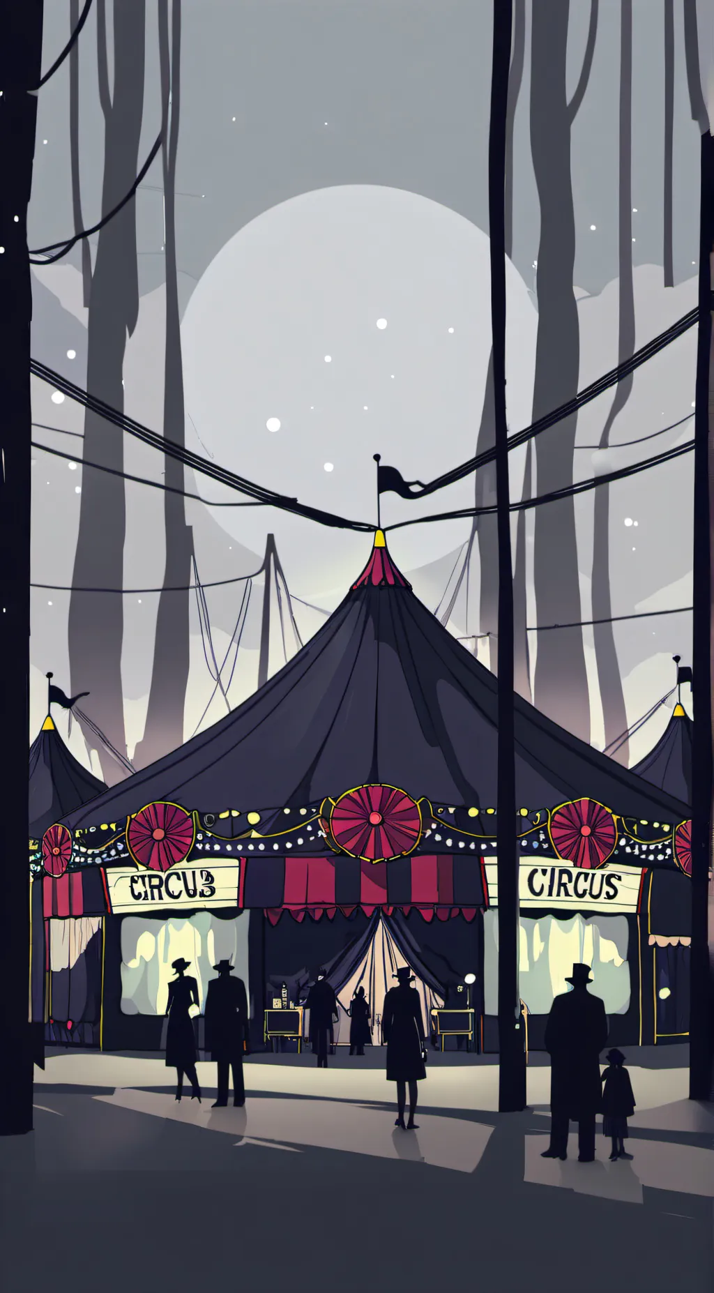 ai character: Tadc but whacky background