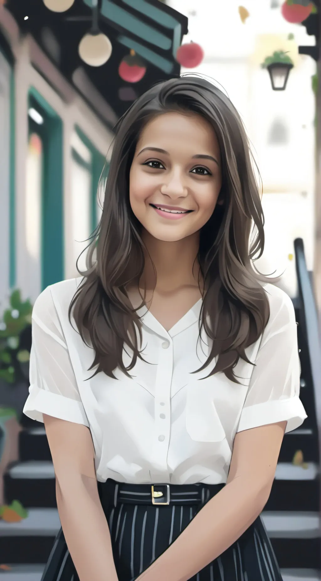 ai character: Aya background