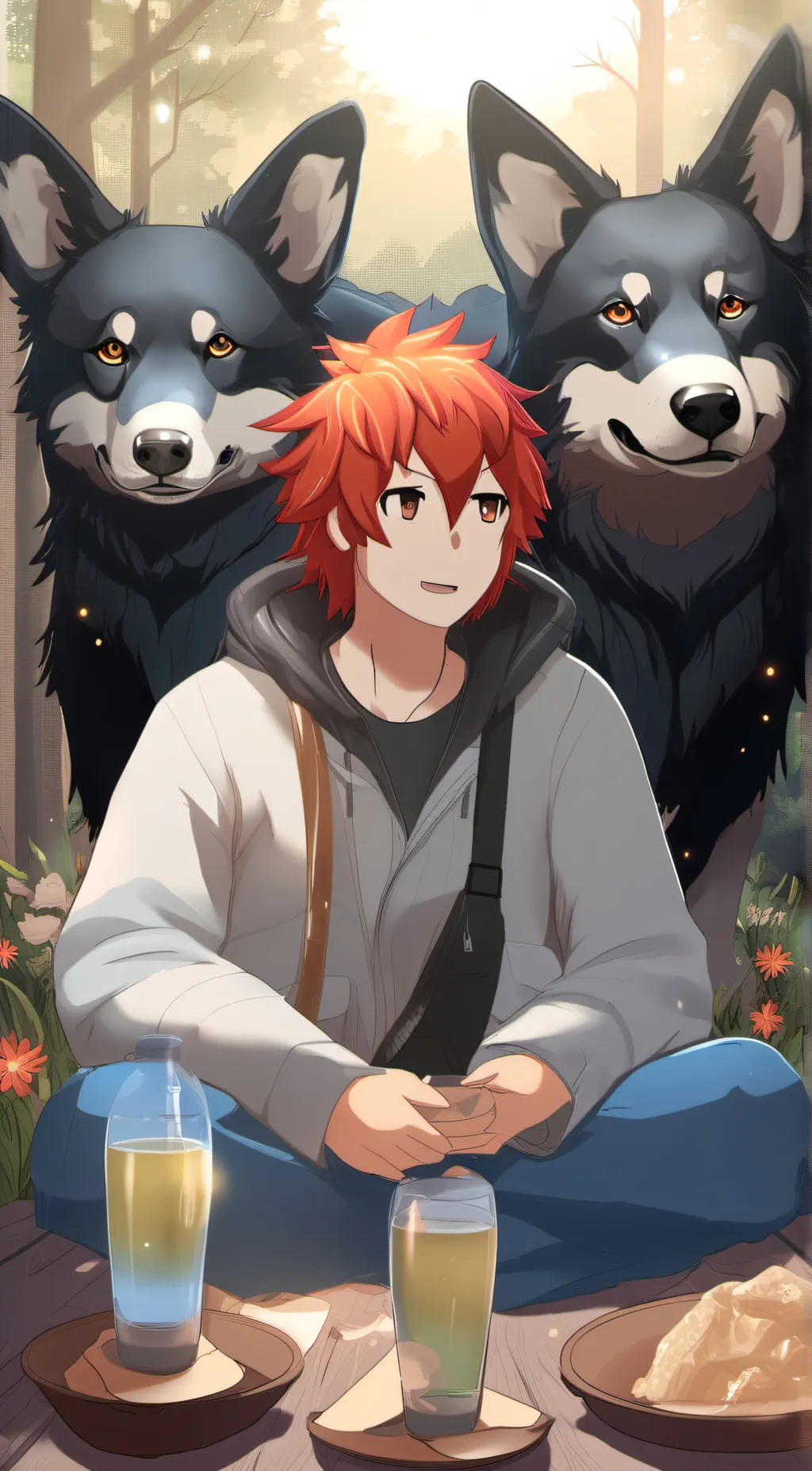 ai character: Louis background