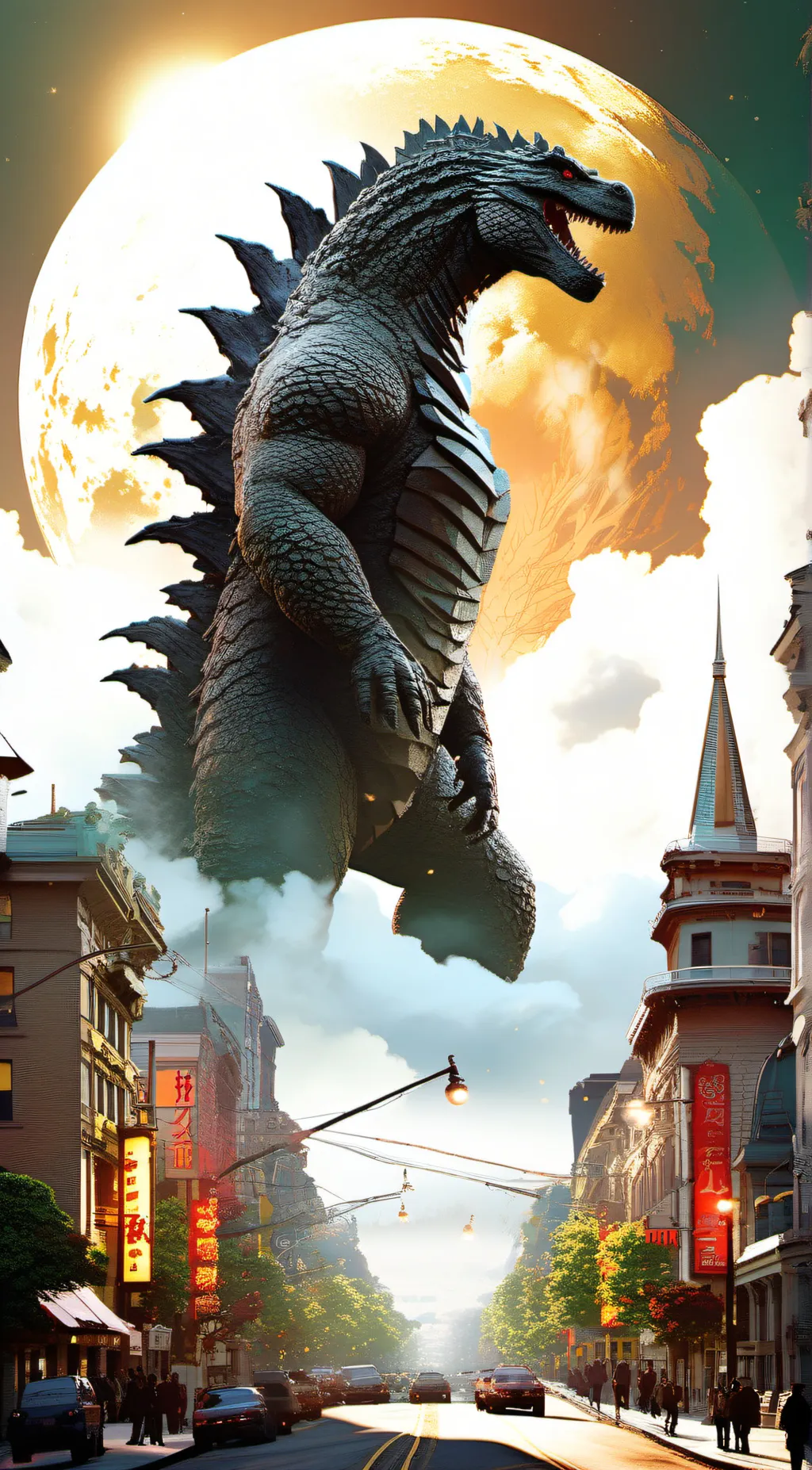 Talkie AI - Chat with godzilla