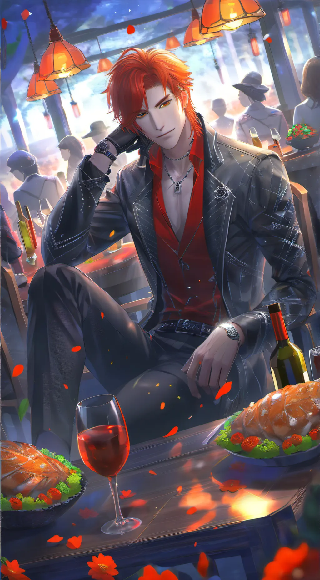 ai character: Phoenix Kennedy  background