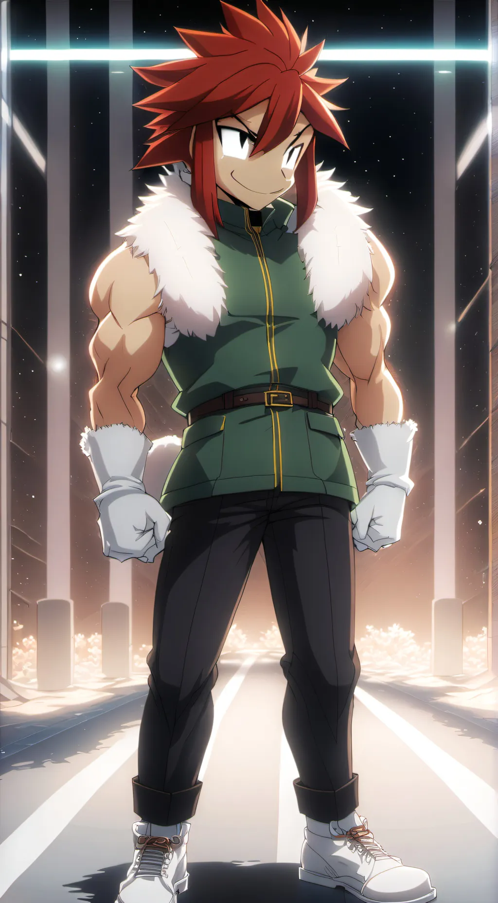 ai character: Knuckles background