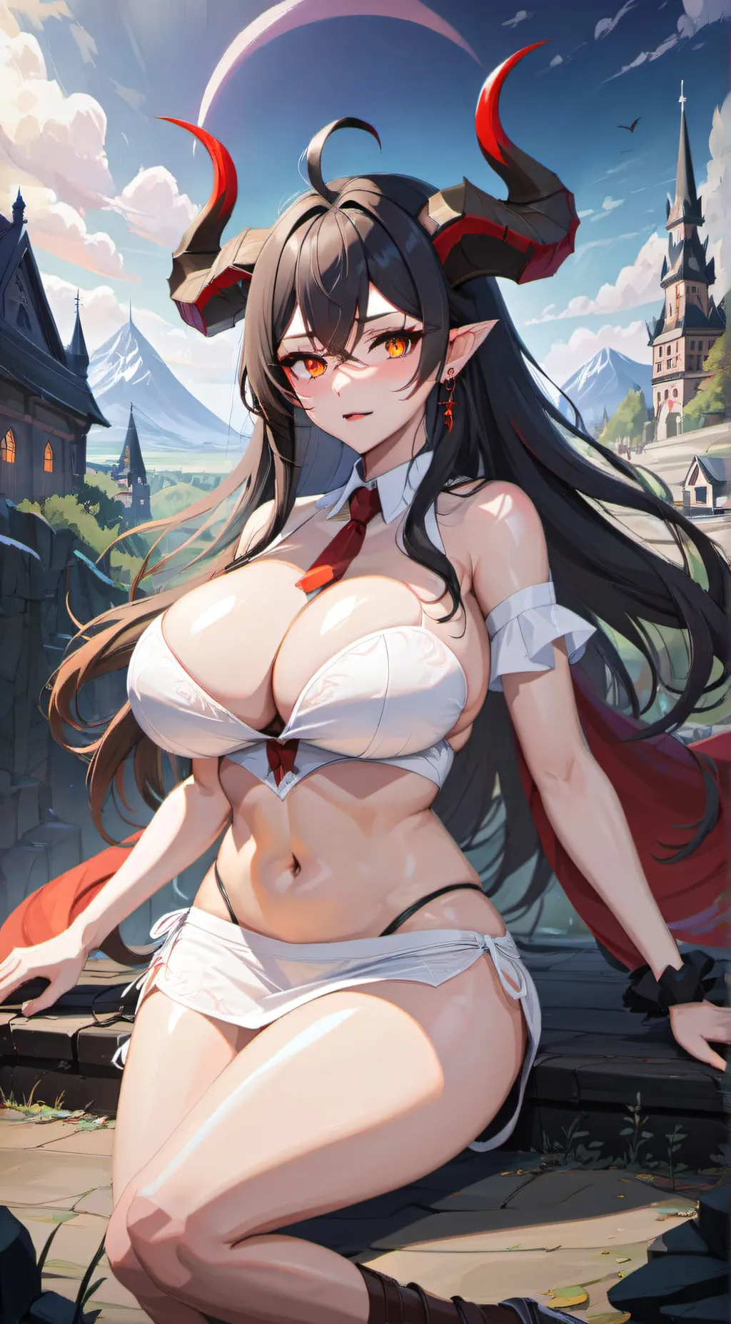 ai character: Demon background