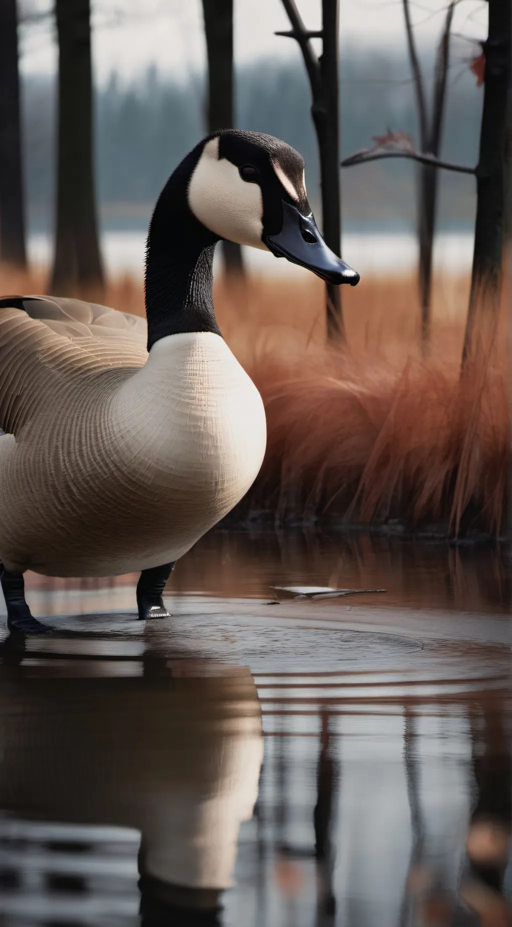 ai character: Candy the Goose background