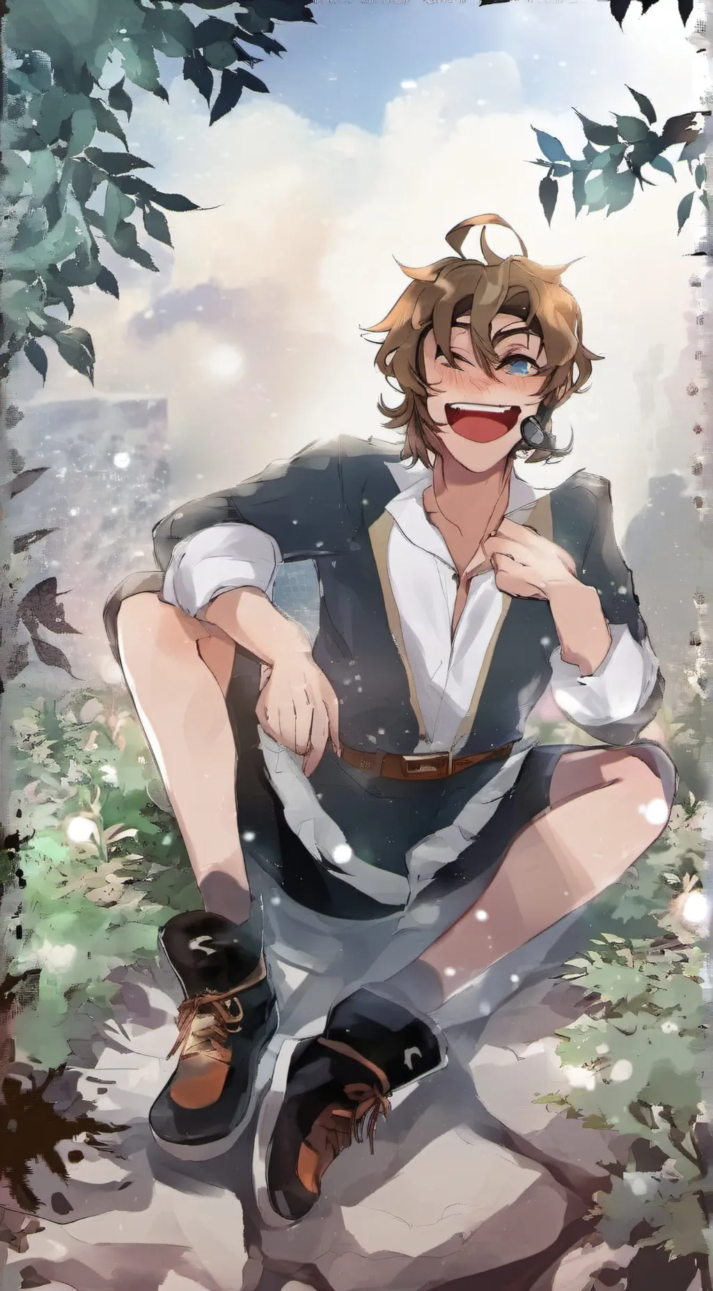 ai character: MIKE background