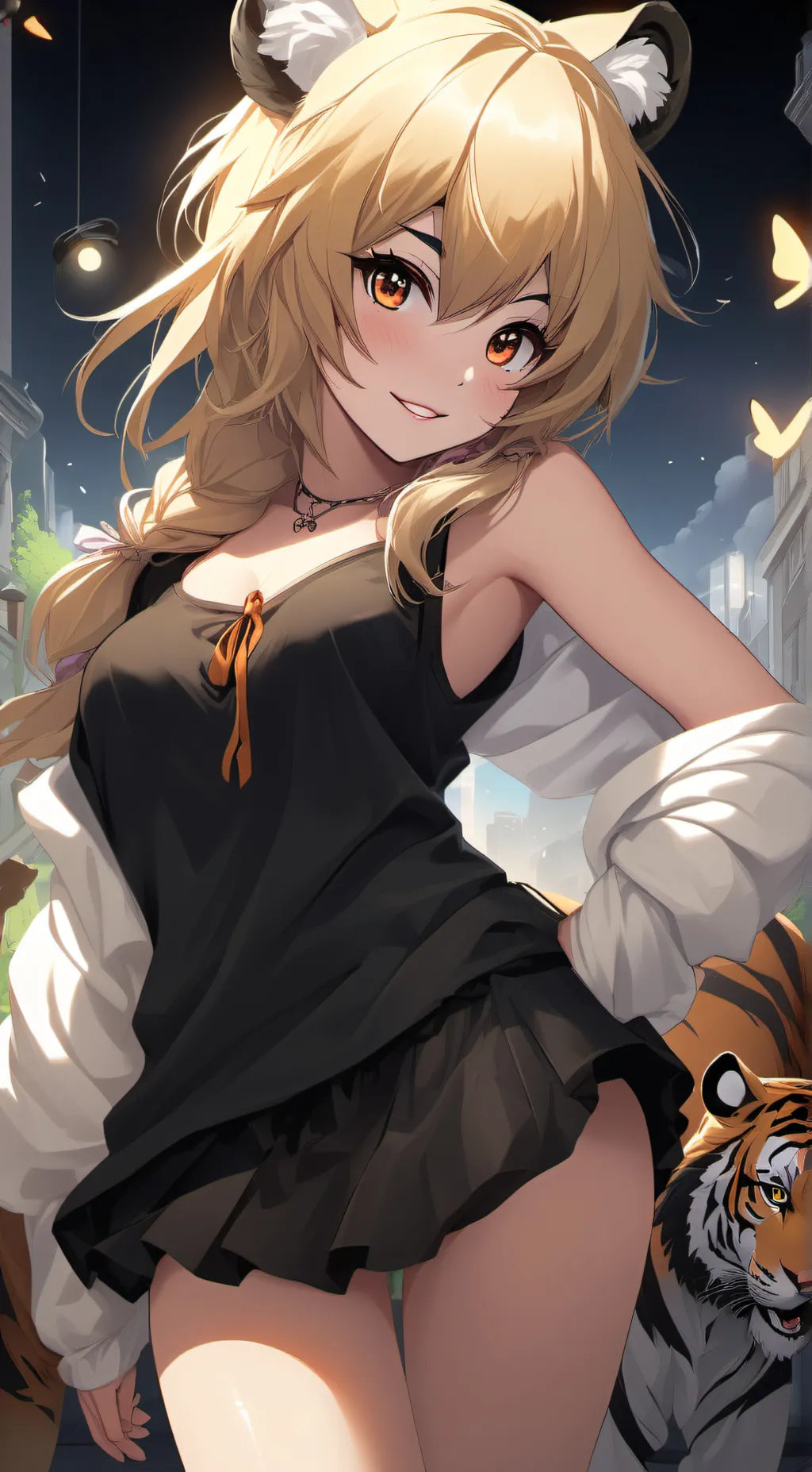 ai character: Tina background