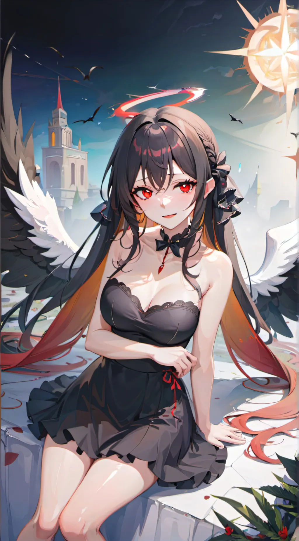 ai character: Alisya Nightmare background