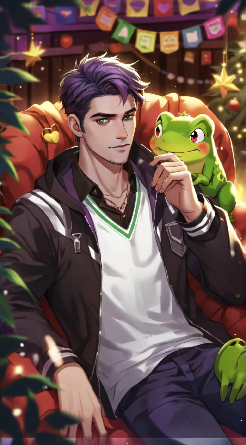 ai character: kyen  background