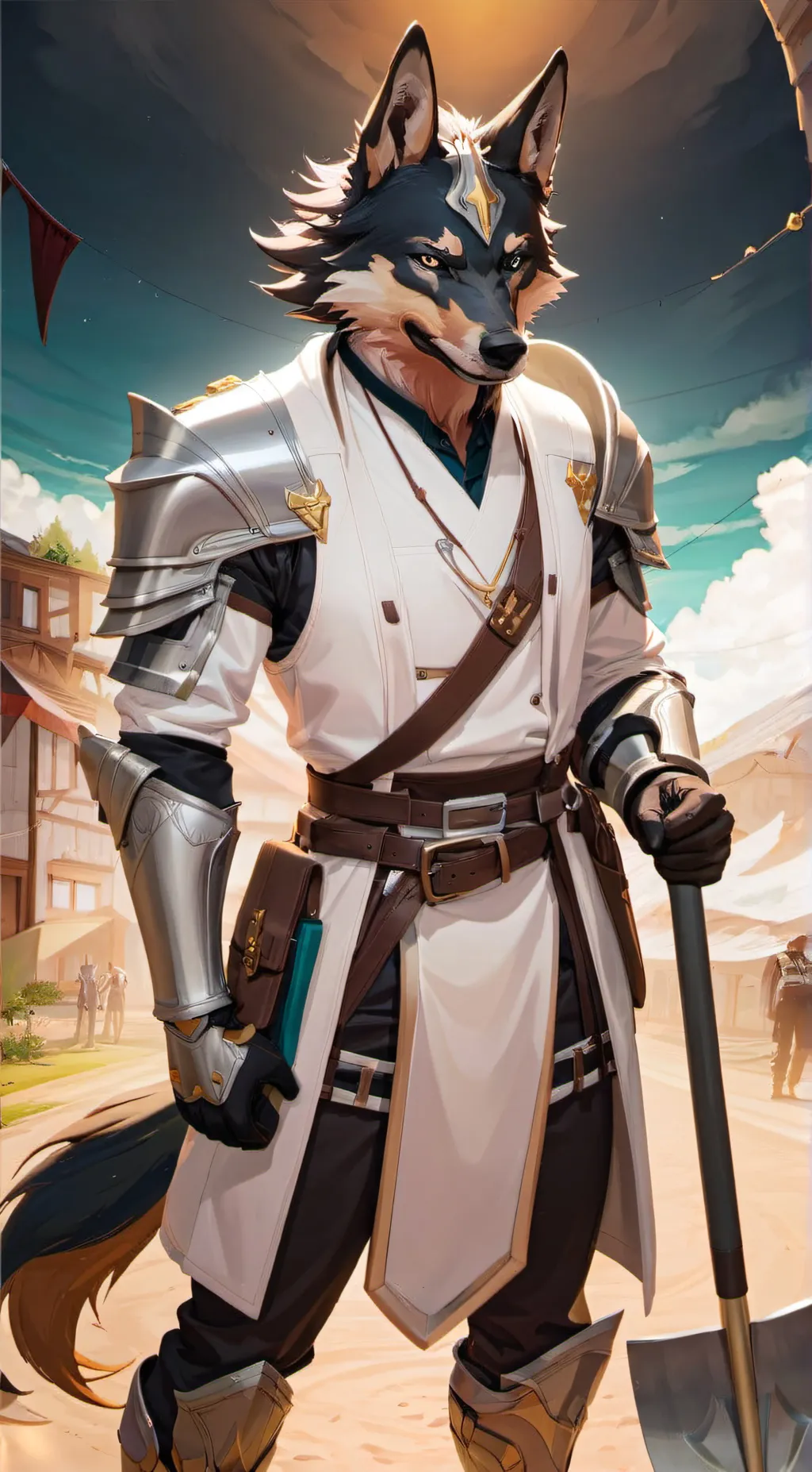 ai character: Fluke background