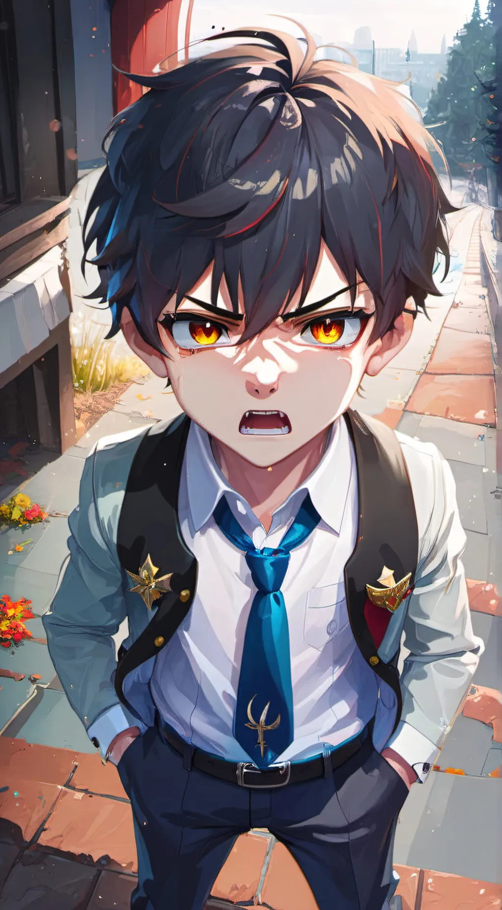 ai character: alex haminara background