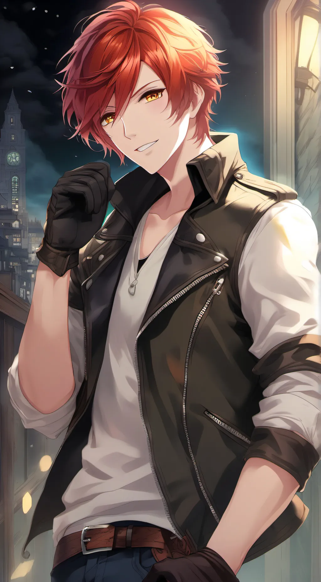 ai character: Damian background