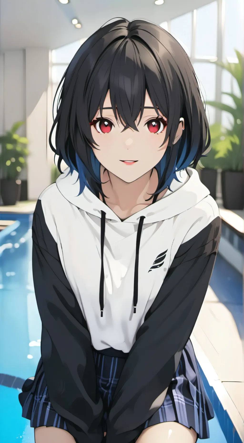 ai character: Kaguya Yass background