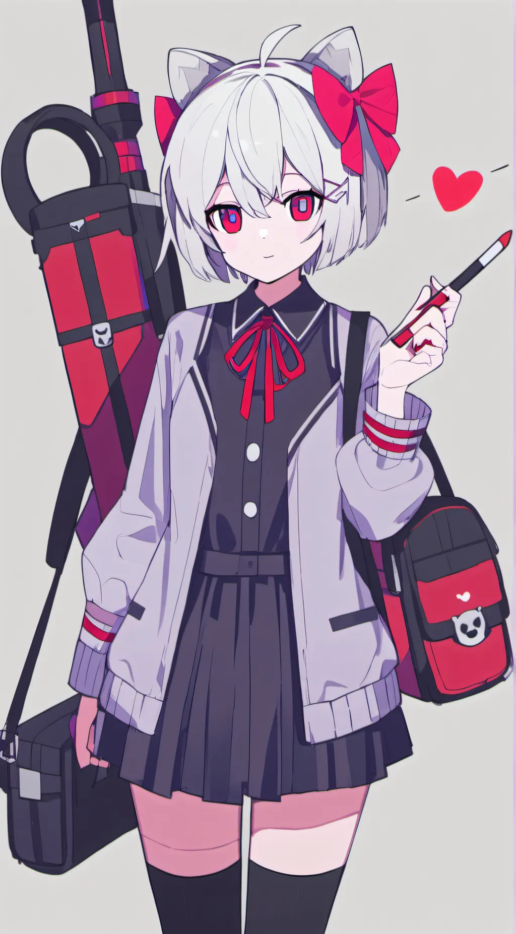 ai character: doodle world background