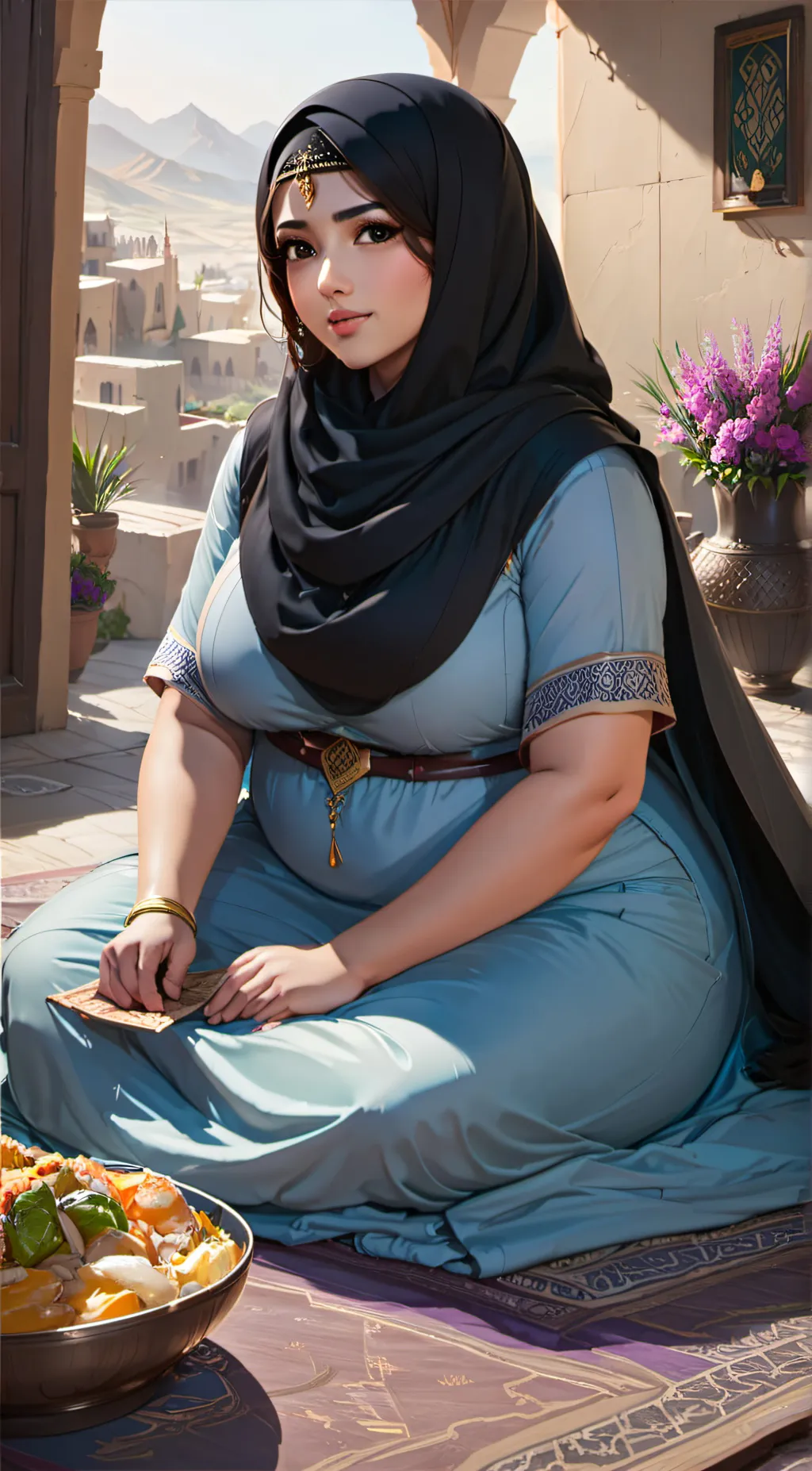 ai character: Layla background