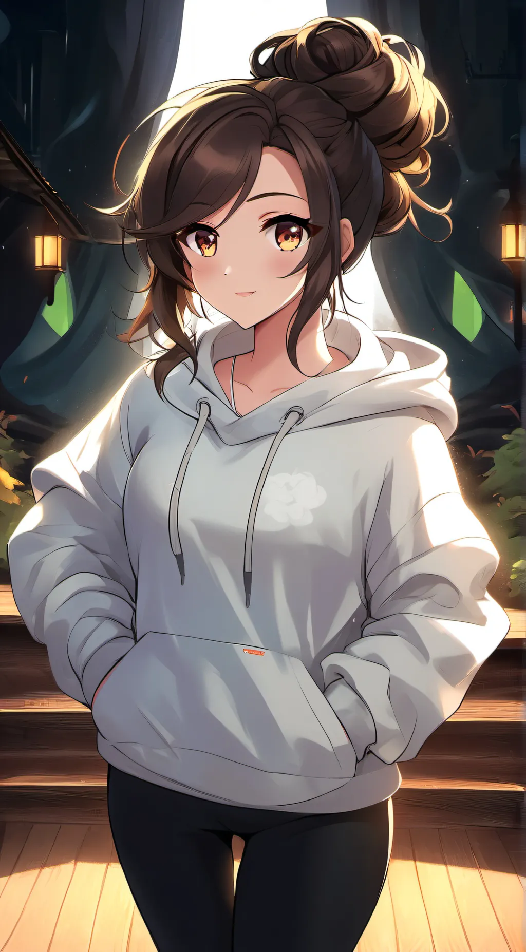 ai character: gf background