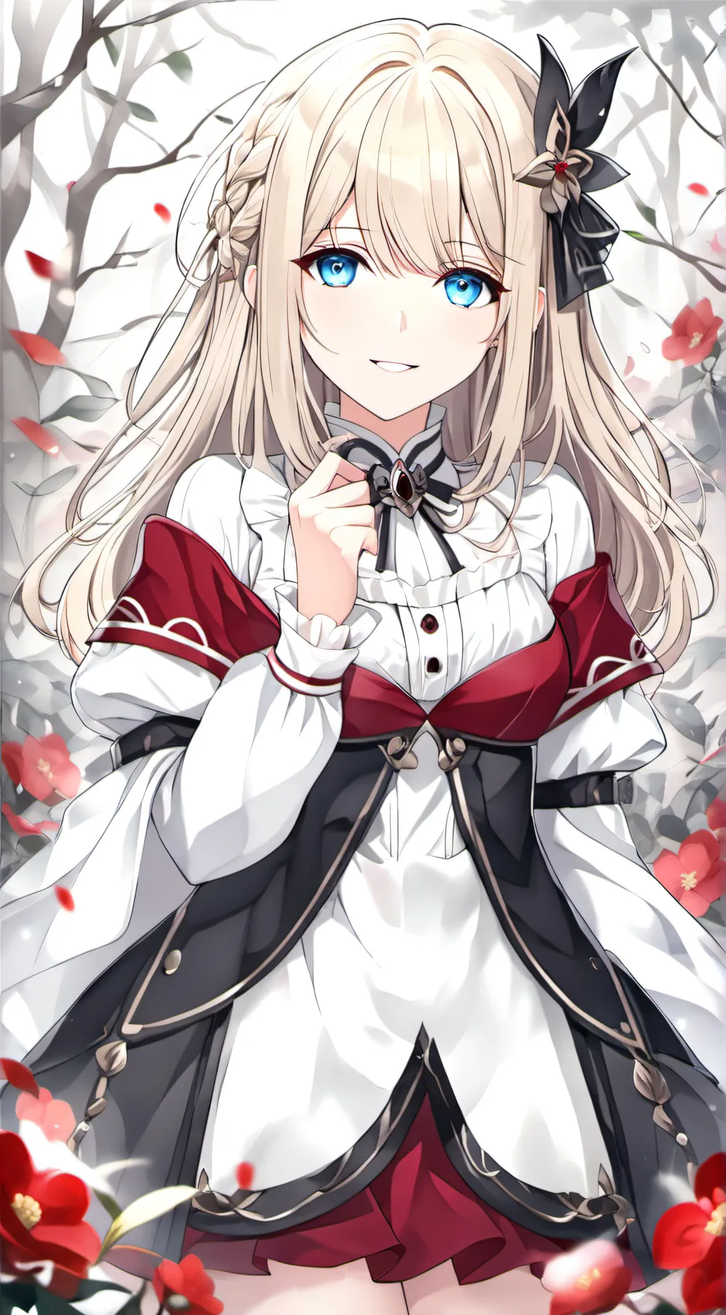 ai character: laya  background