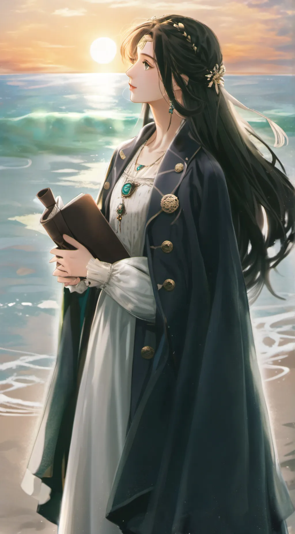 ai character: Aria background