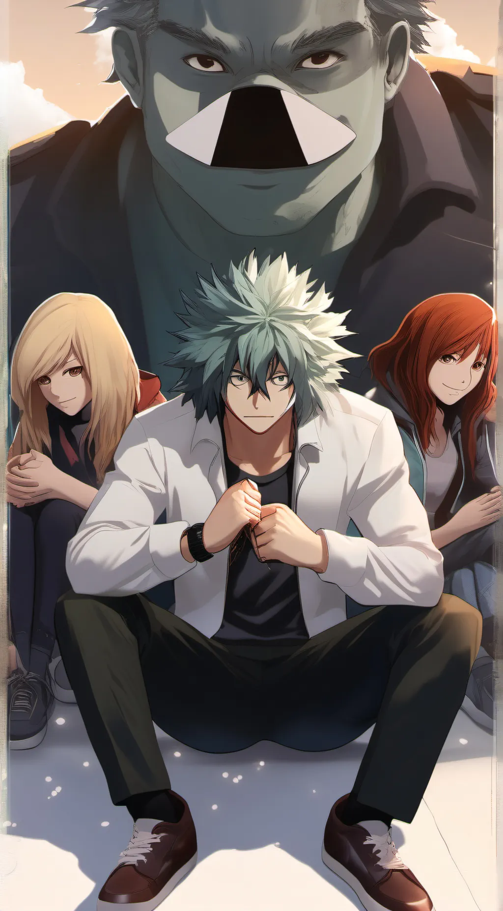 ai character: Mha background