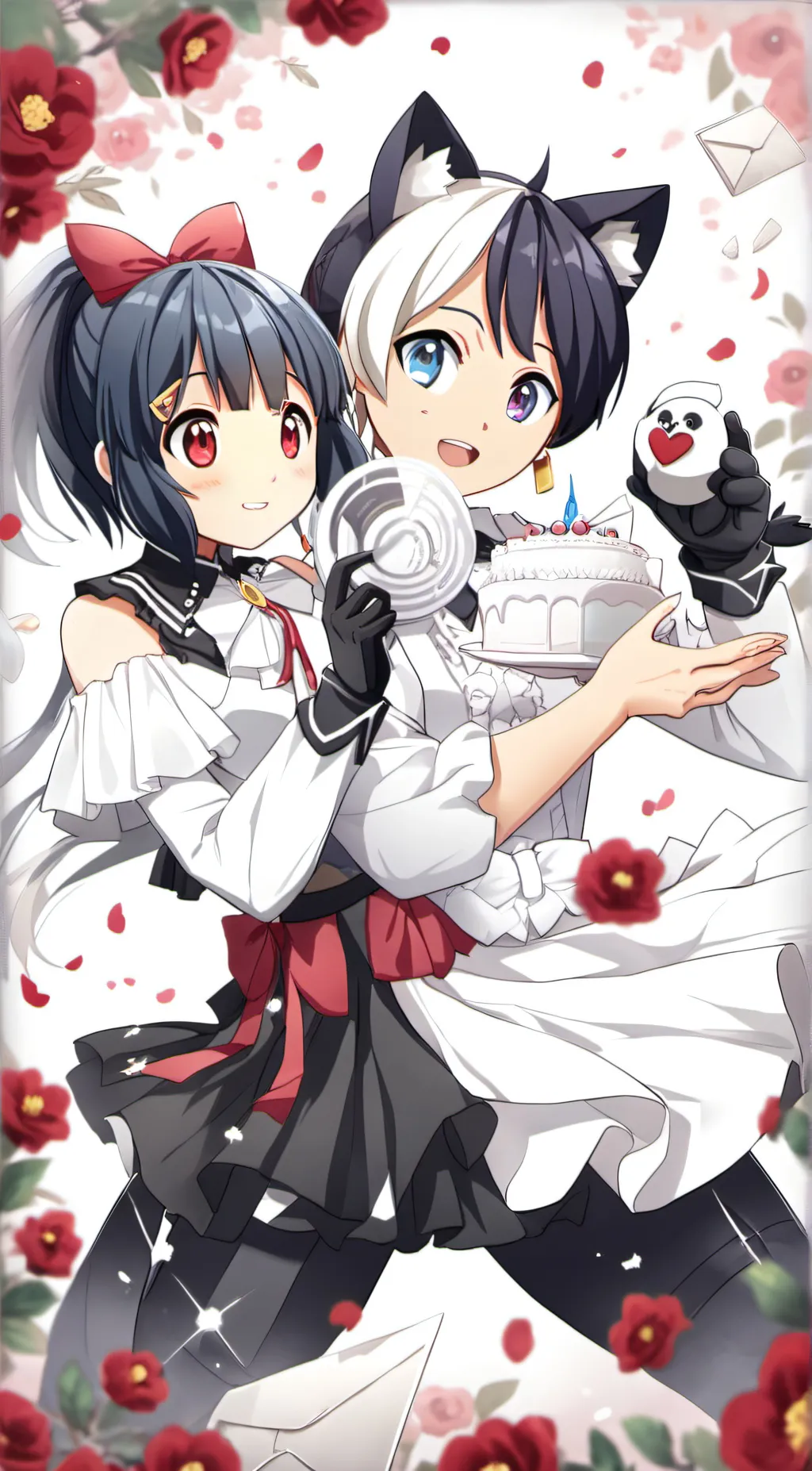 ai character: Aphmau me meow background