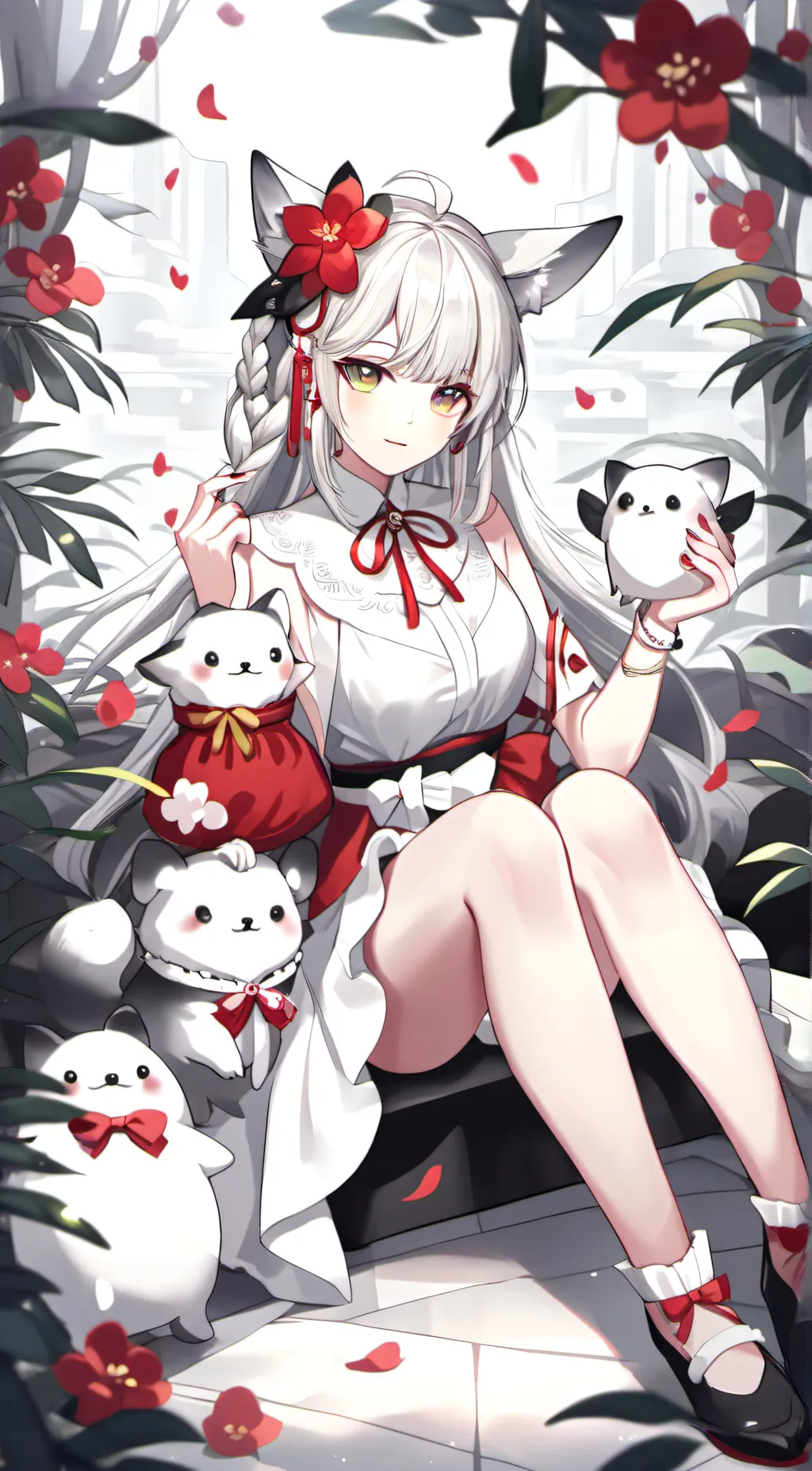 ai character: 👼 background