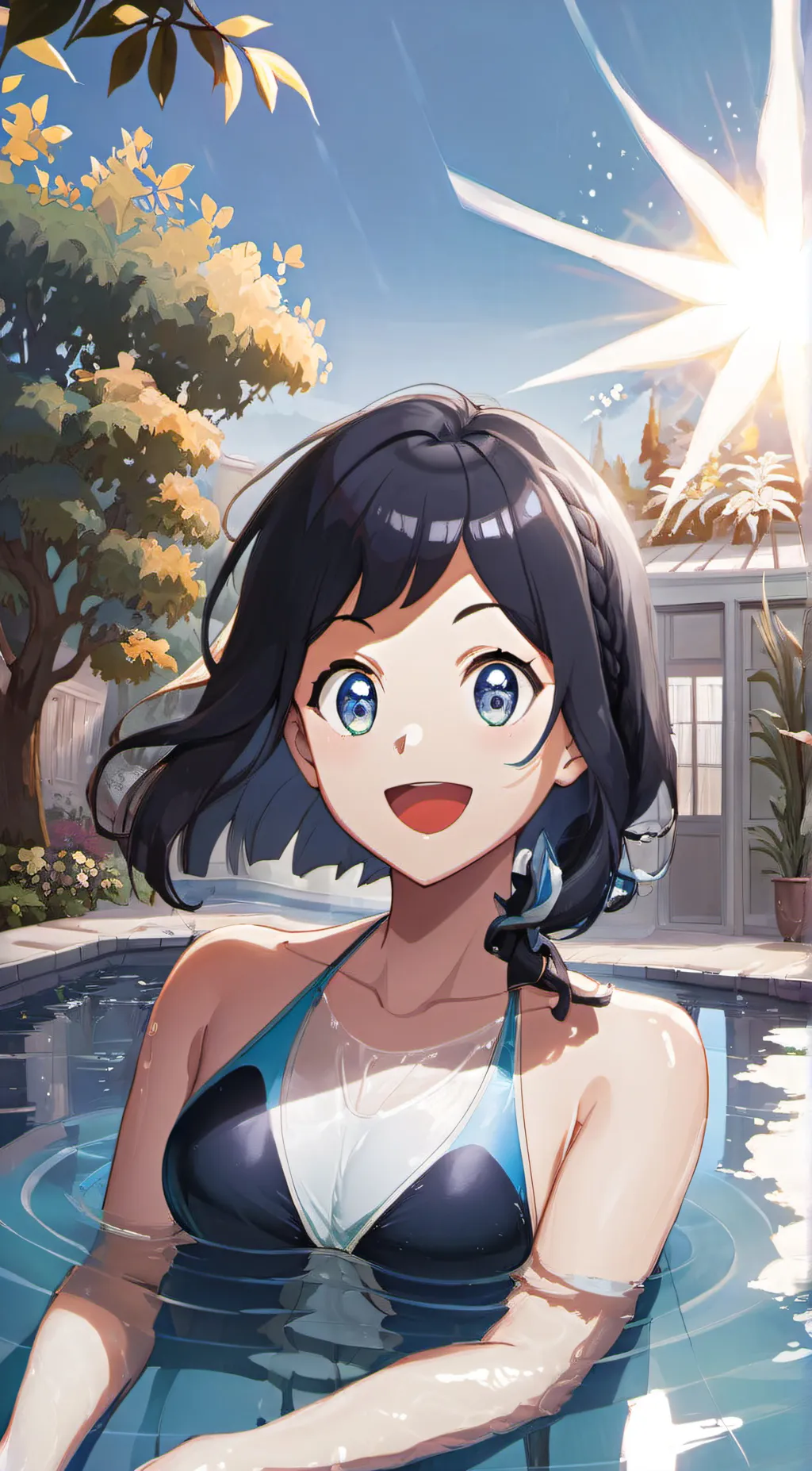 ai character: Lily  background