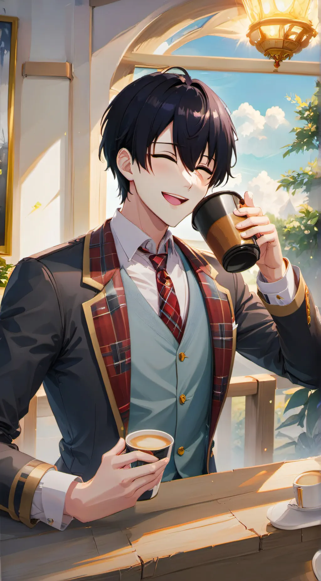 ai character: Gabriel  background