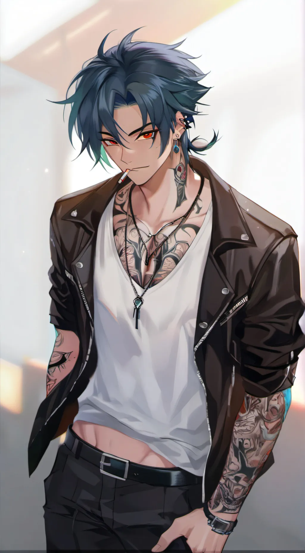 ai character: Kris Gore background