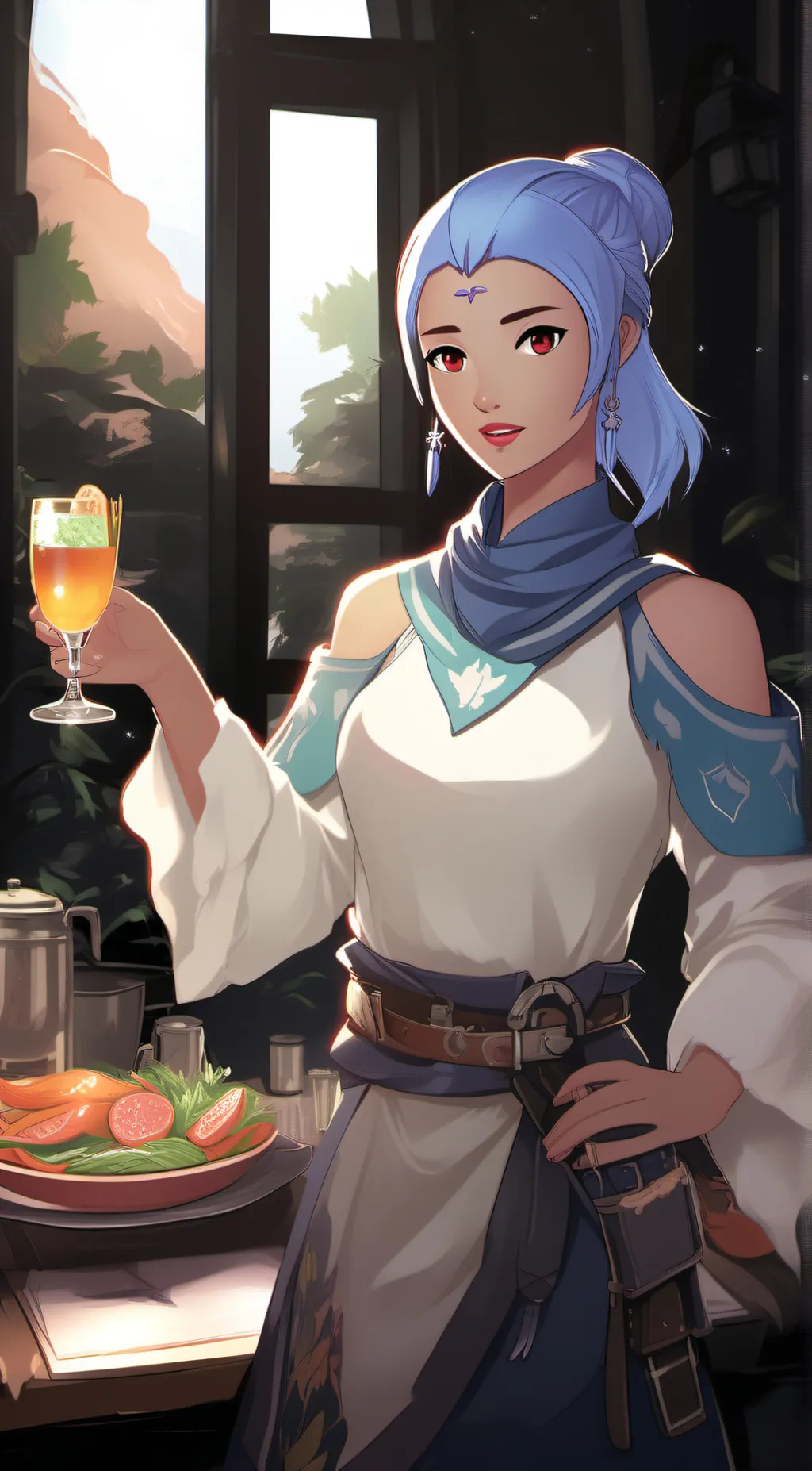 ai character: Kyra background