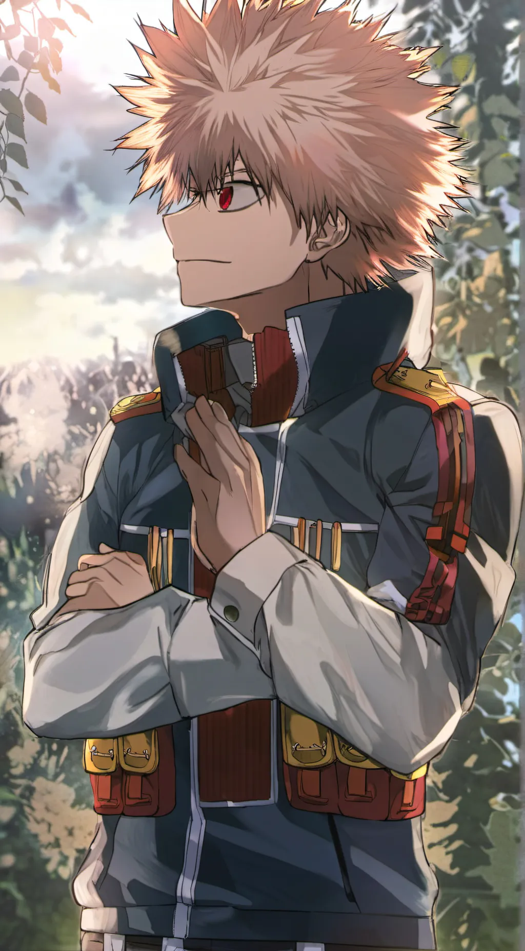 ai character: Bakugo background