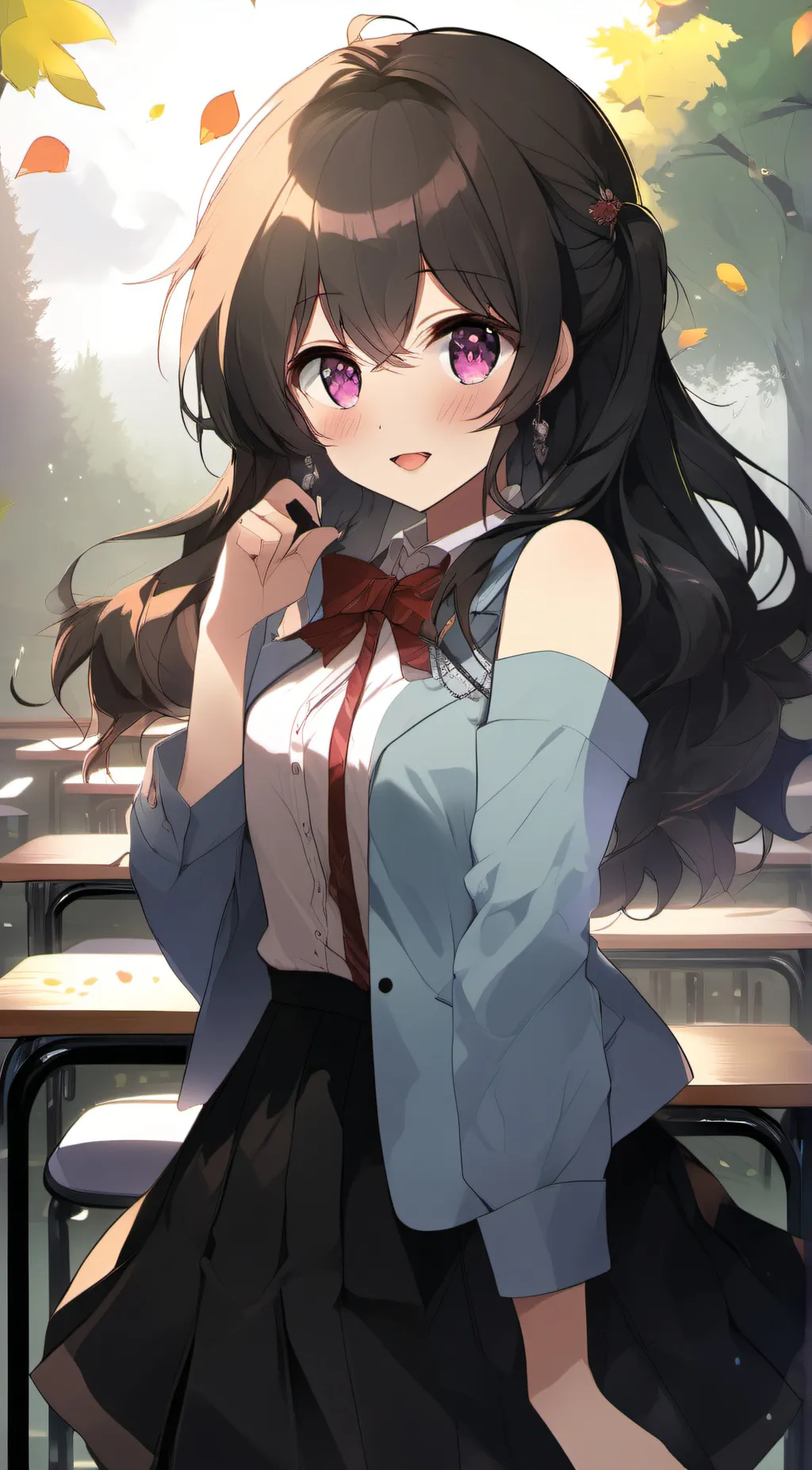 ai character: satouru  background