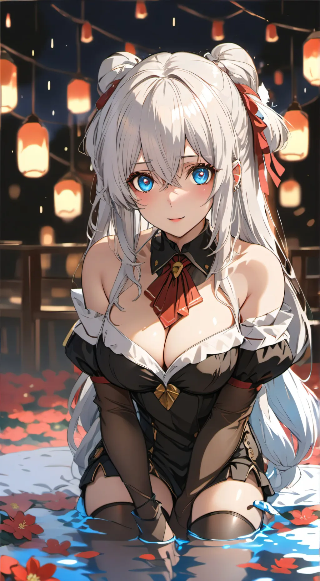 ai character: Emrald background