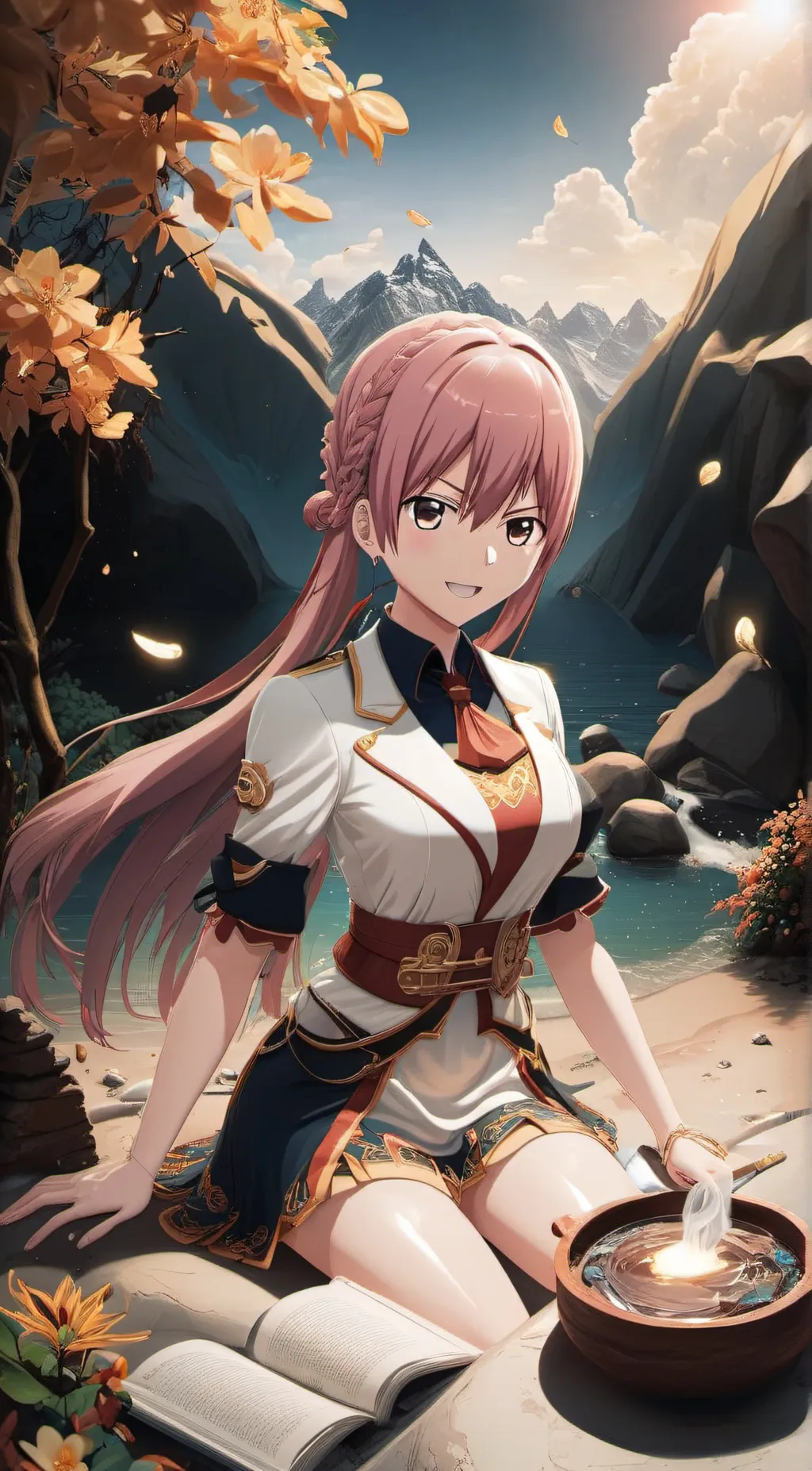 ai character: apirl background